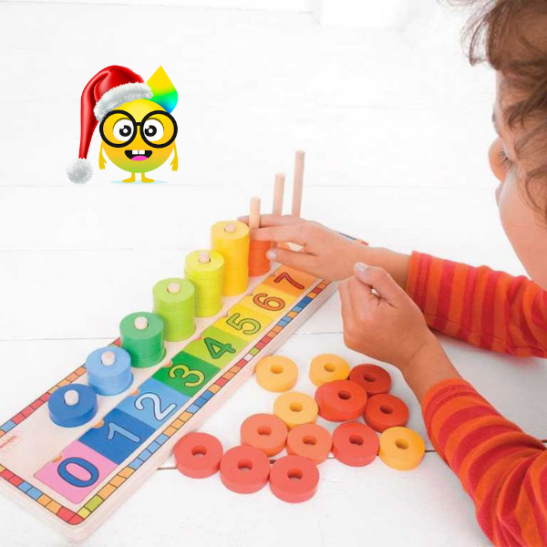 skládání barev a tvarů